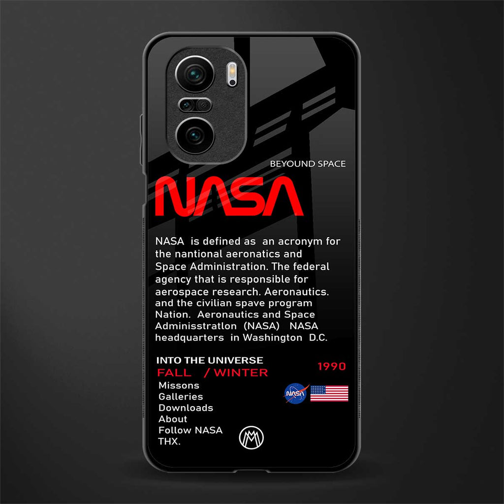 nasa project glass case for mi 11x 5g image