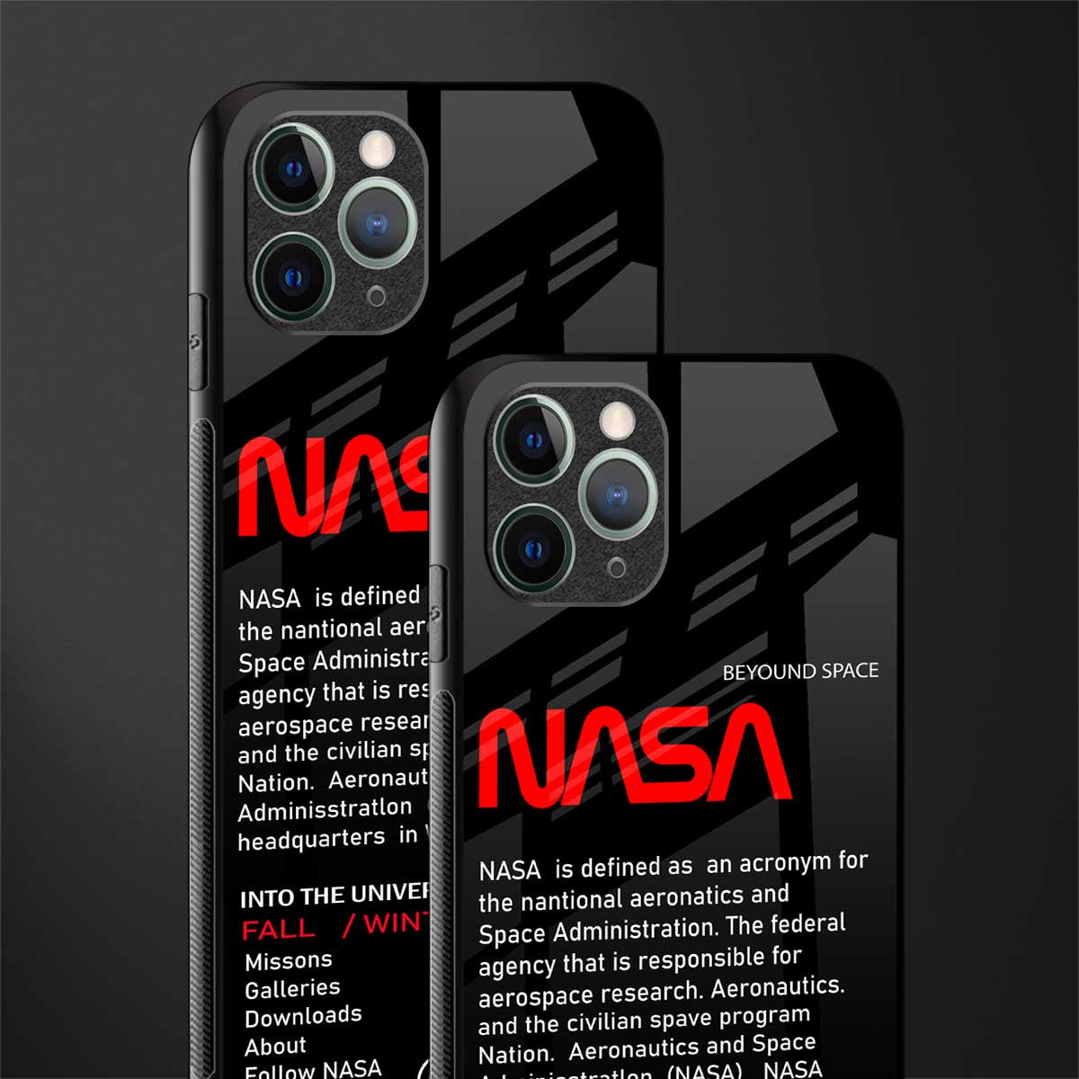 nasa project glass case for iphone 11 pro image-2