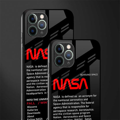 nasa project glass case for iphone 11 pro image-2