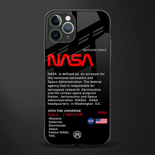 nasa project glass case for iphone 11 pro image
