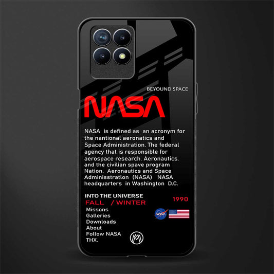 nasa project glass case for realme 8i image