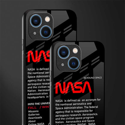 nasa project glass case for iphone 13 mini image-2