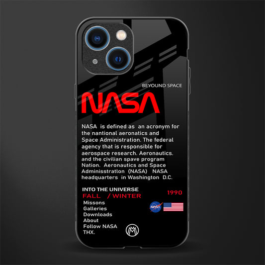nasa project glass case for iphone 13 mini image