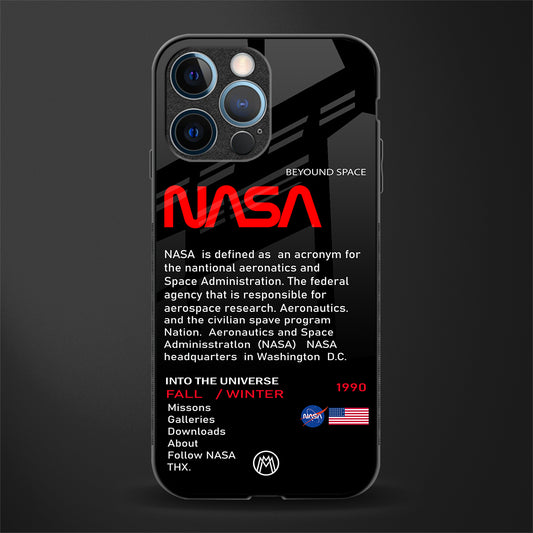 nasa project glass case for iphone 12 pro image