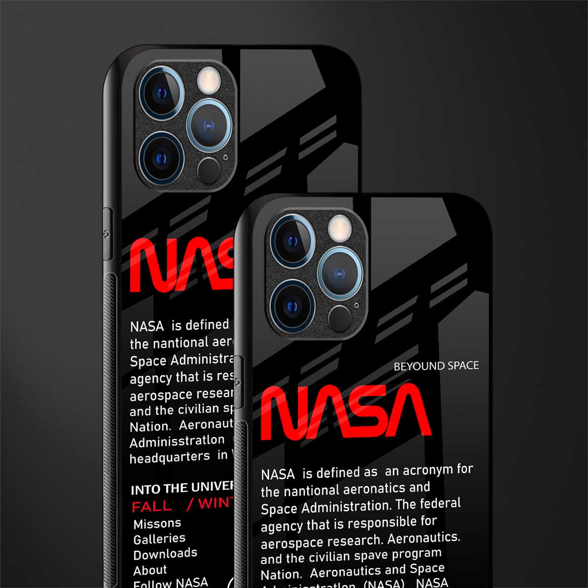nasa project glass case for iphone 12 pro max image-2