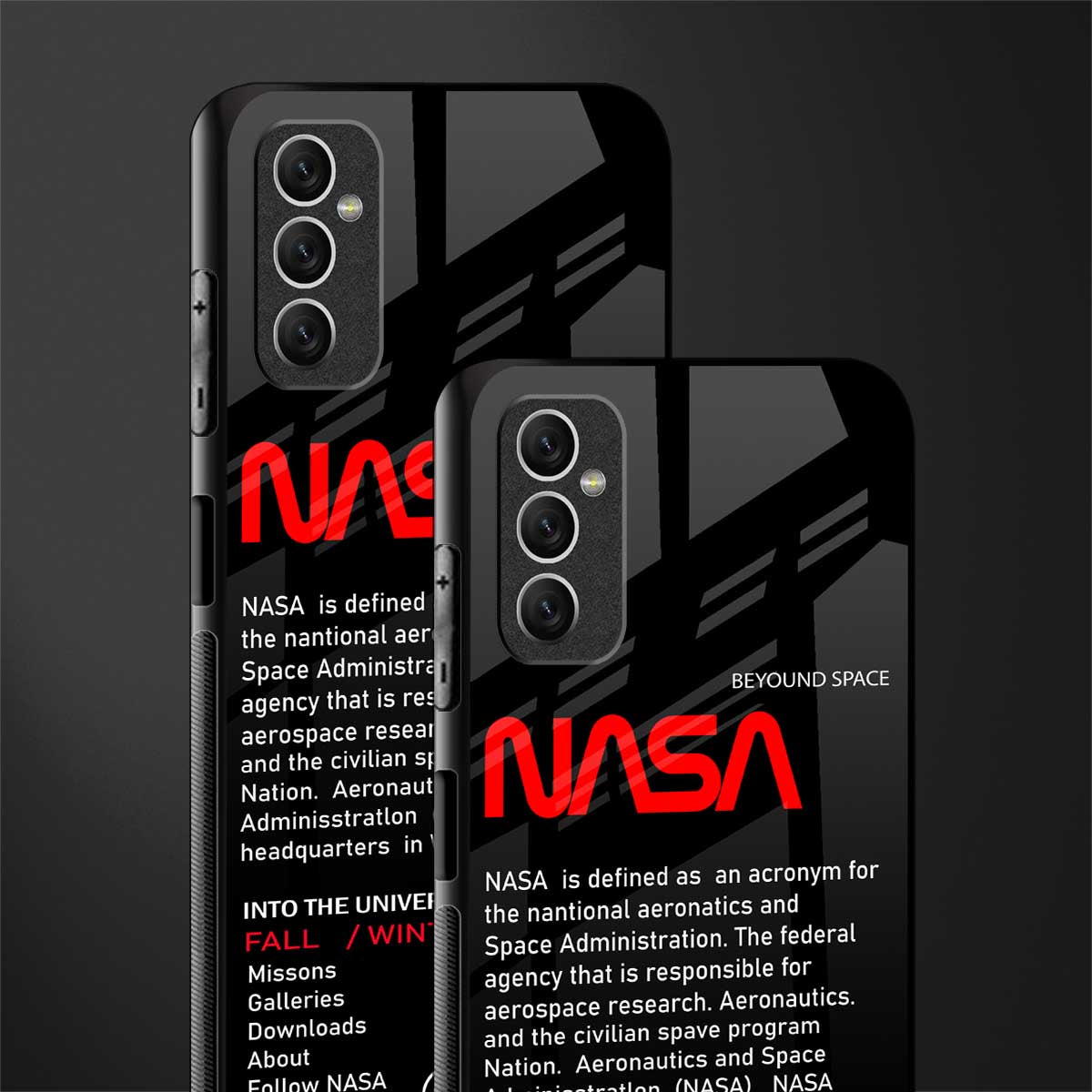 nasa project glass case for samsung galaxy m52 5g image-2