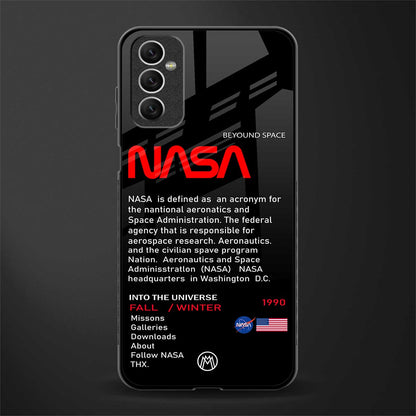 nasa project glass case for samsung galaxy m52 5g image