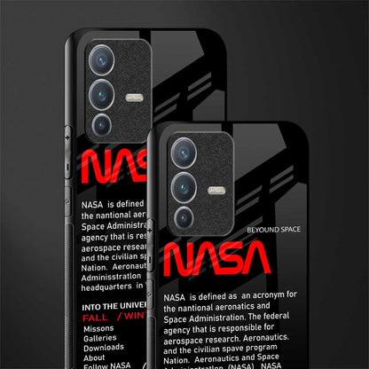 nasa project glass case for vivo v23 pro 5g image-2