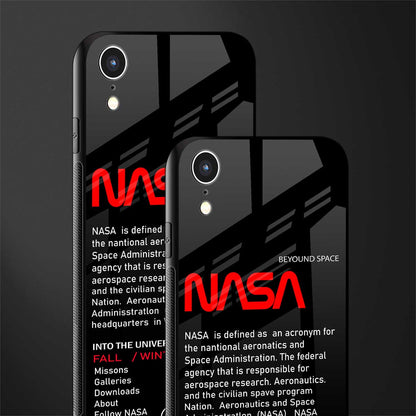nasa project glass case for iphone xr image-2