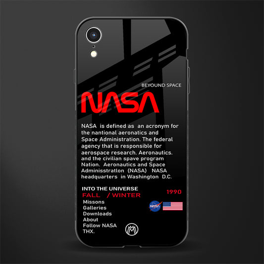 nasa project glass case for iphone xr image