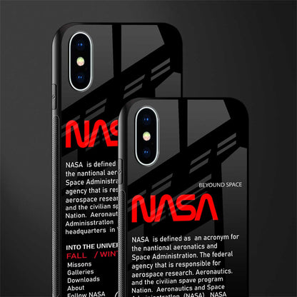 nasa project glass case for iphone xs image-2