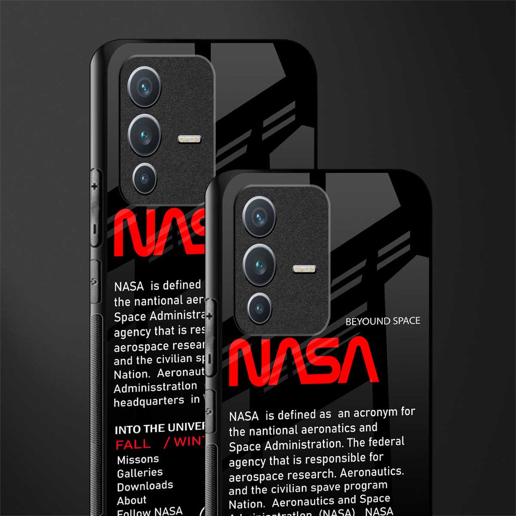 nasa project glass case for vivo v23 5g image-2