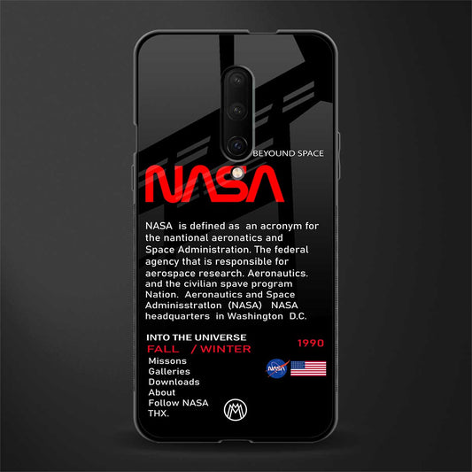 nasa project glass case for oneplus 7 pro image