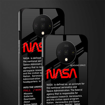 nasa project glass case for oneplus 7t image-2