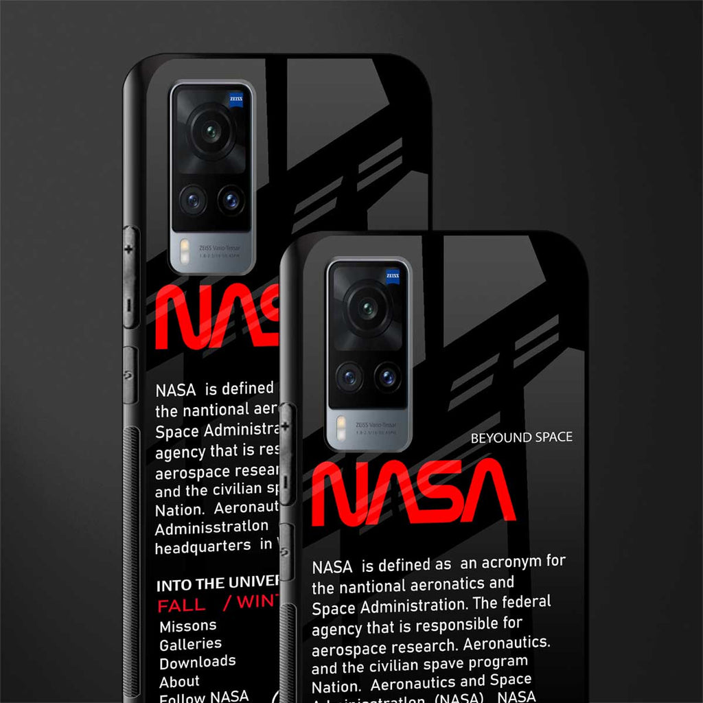 nasa project glass case for vivo x60 image-2