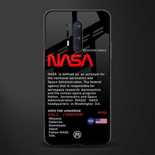 nasa project glass case for oneplus 8 pro image