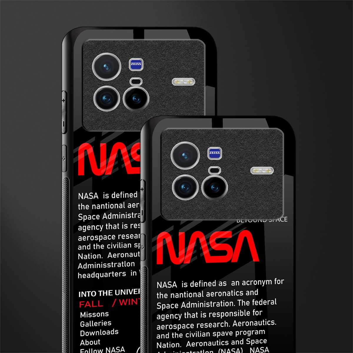 nasa project glass case for vivo x80 image-2