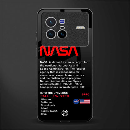 nasa project glass case for vivo x80 image