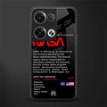 nasa project back phone cover | glass case for oppo reno 8 pro