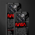 nasa project back phone cover | glass case for oneplus 10t