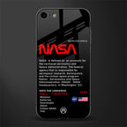 nasa project glass case for iphone 8 image