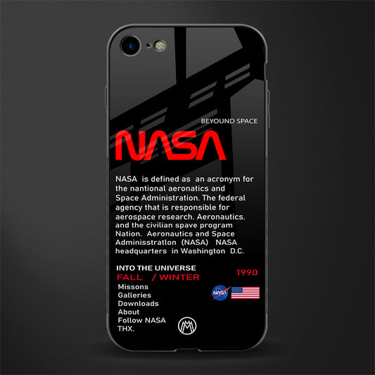 nasa project glass case for iphone se 2020 image