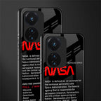 nasa project back phone cover | glass case for vivo t1 44w 4g