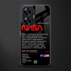 nasa project back phone cover | glass case for realme c55