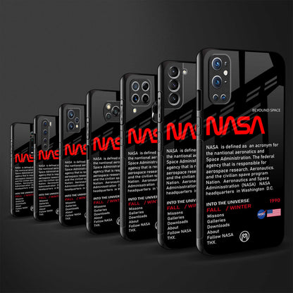 nasa project back phone cover | glass case for iQOO 9 Pro