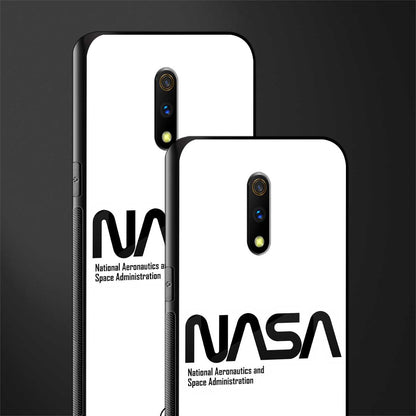 nasa white glass case for oppo k3 image-2