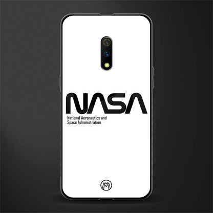 nasa white glass case for oppo k3 image