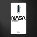 nasa white glass case for oppo reno 2z image