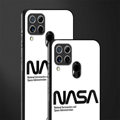 nasa white glass case for realme c15 image-2