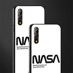 nasa white glass case for vivo s1 image-2