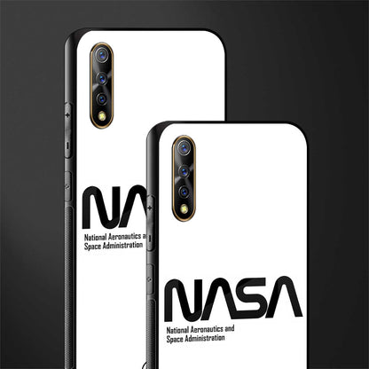 nasa white glass case for vivo z1x image-2