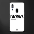 nasa white glass case for vivo v15 image