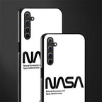 nasa white glass case for realme 6i image-2