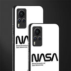 nasa white glass case for vivo x60 pro image-2