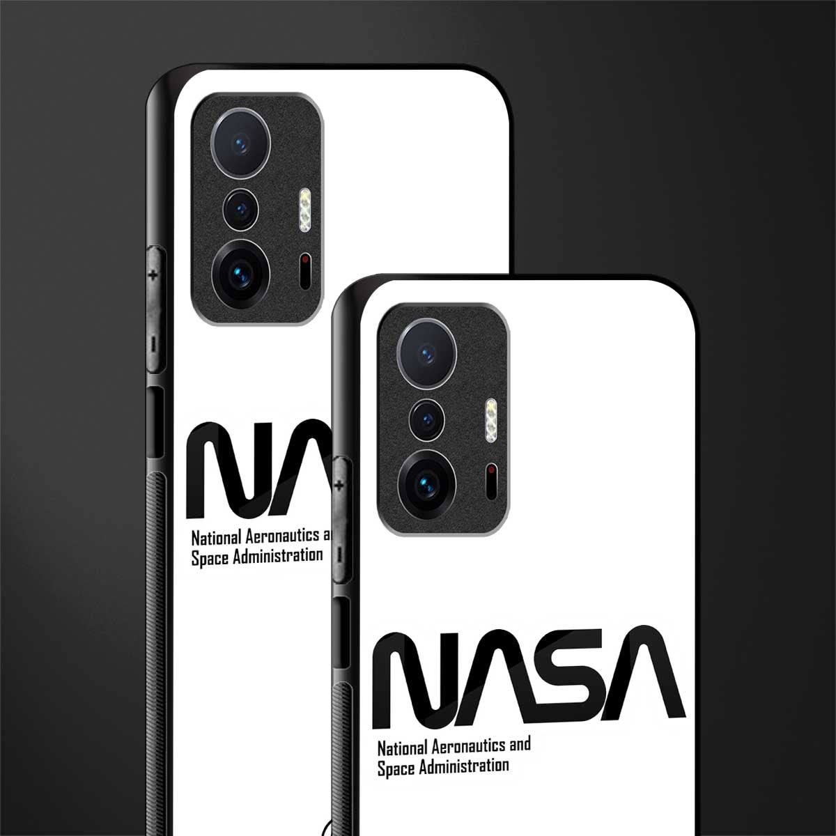 nasa white glass case for mi 11t pro 5g image-2