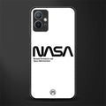 nasa white glass case for vivo y75 5g image