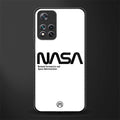 nasa white glass case for xiaomi 11i 5g image