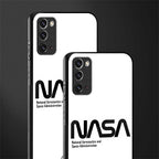 nasa white glass case for samsung galaxy note 20 image-2