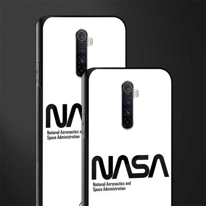 nasa white glass case for realme x2 pro image-2