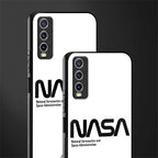 nasa white glass case for vivo y20i vivo y20t image-2