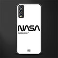 nasa white glass case for vivo y20i vivo y20t image