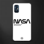 nasa white glass case for vivo v17 image