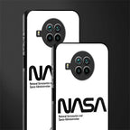 nasa white glass case for mi 10i image-2