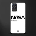 nasa white glass case for realme 8 5g image