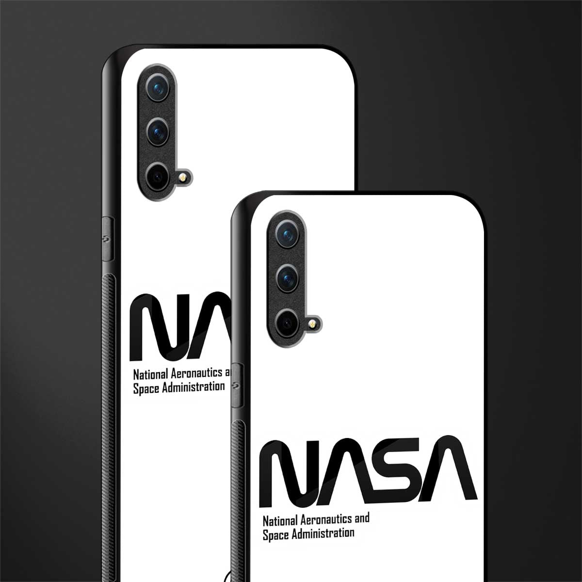 nasa white glass case for oneplus nord ce 5g image-2