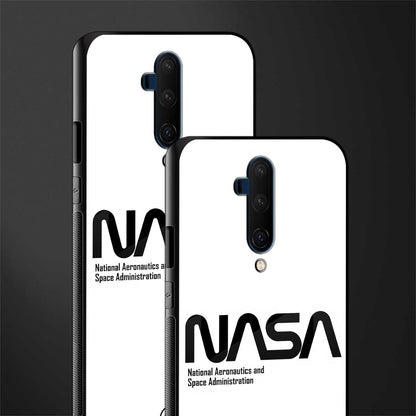 nasa white glass case for oneplus 7t pro image-2